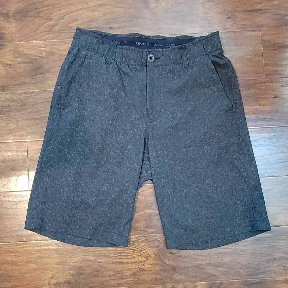 Under Armour Dressy Men's Golf Shorts Grey Size 30 Waist